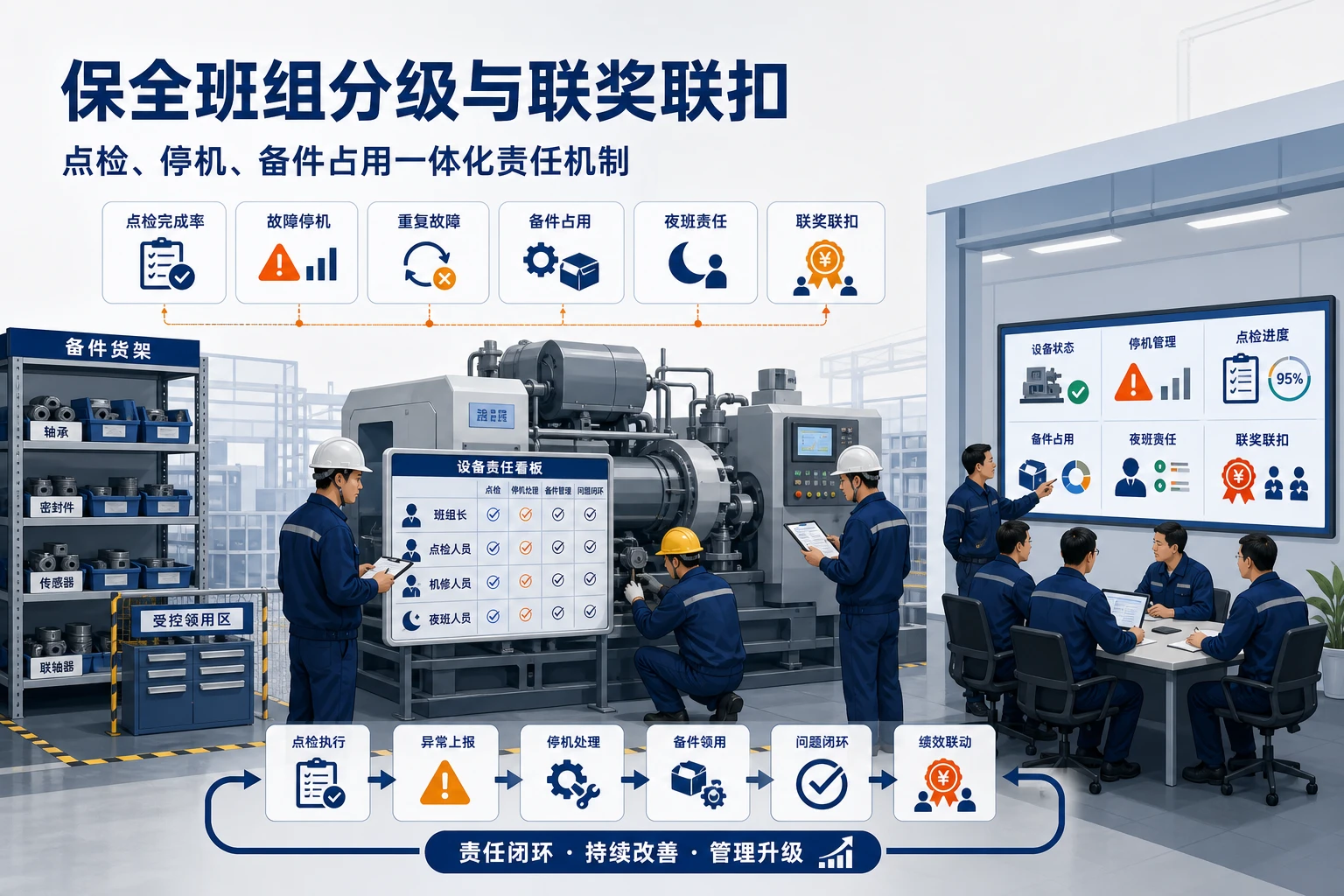 备件承压下保全班组分级与联奖联扣机制设计(2026年版)
