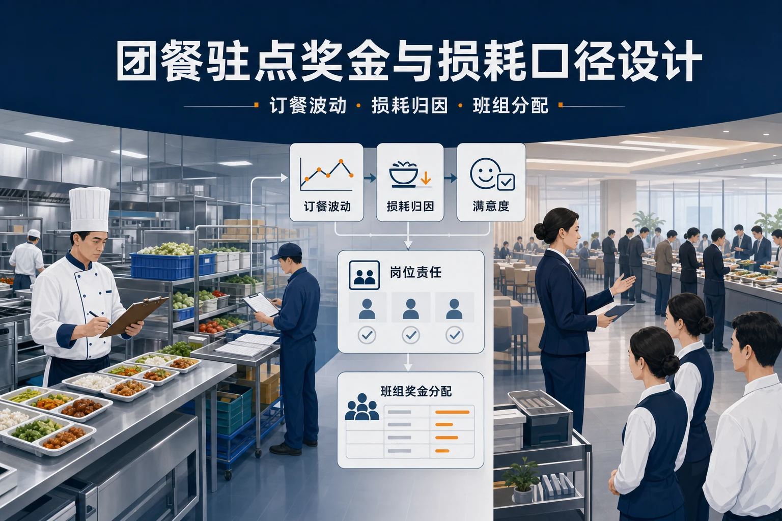 2026年会议接待增多后团餐驻点奖金与损耗口径设计