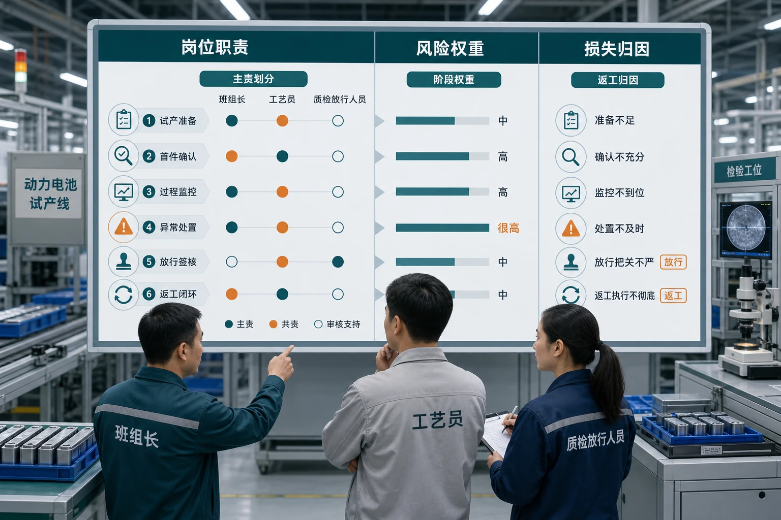 2026年新型号电芯试产爬坡期放行责任与奖金边界设计
