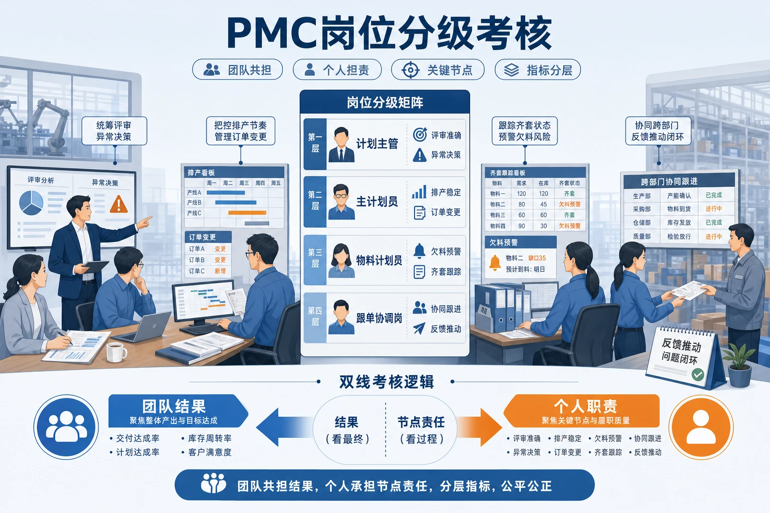 销售频繁改交期下PMC联奖联扣机制设计