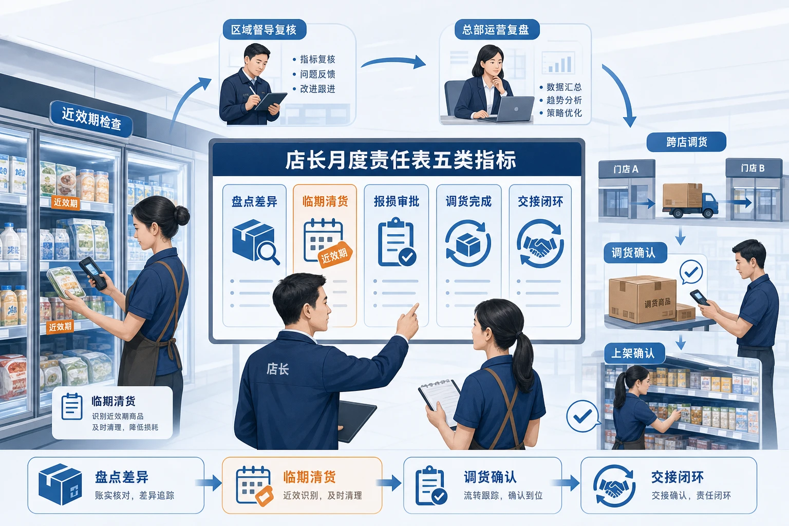 2026年连锁零售盘点差异、临期报损与调货扣奖规则设计