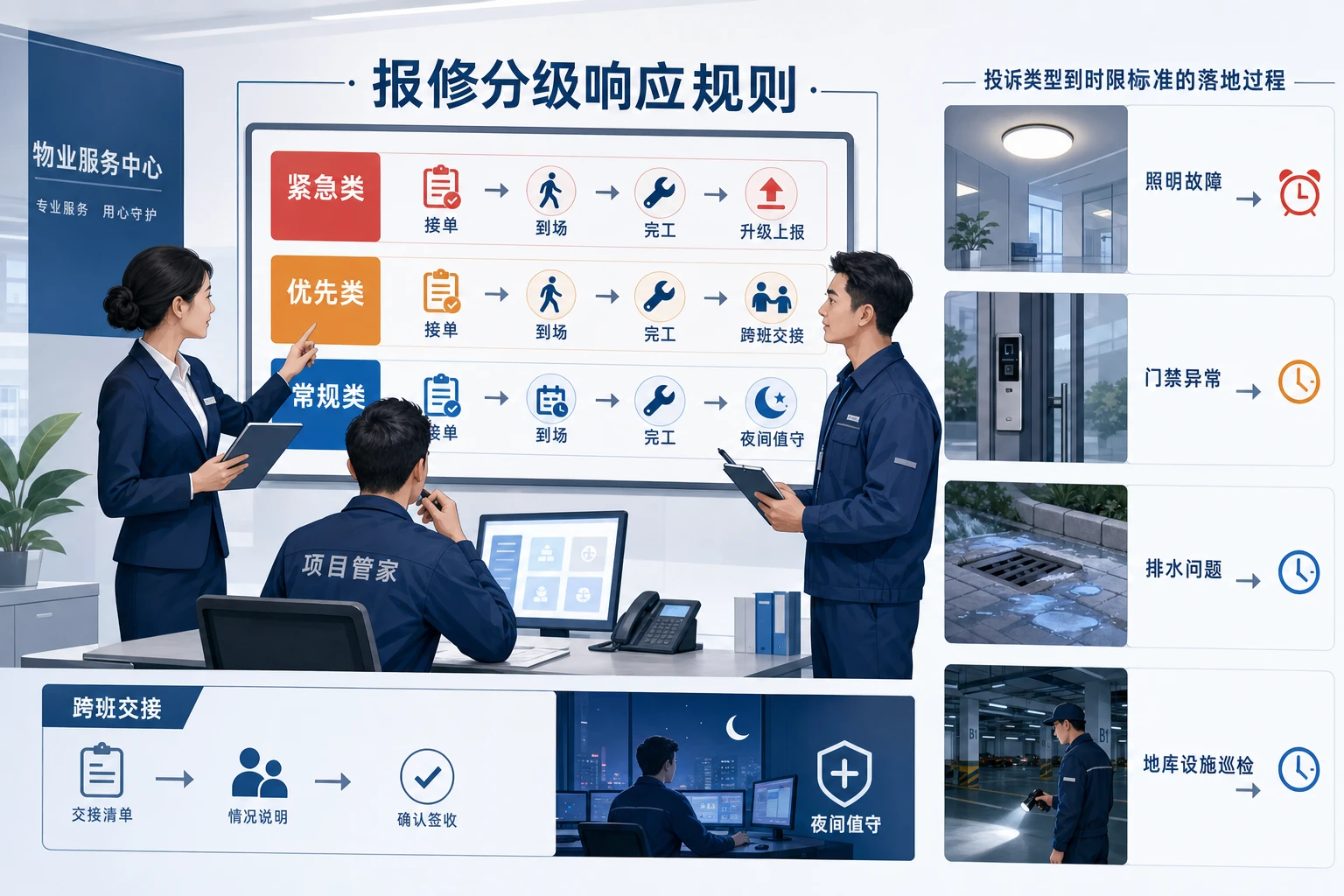 物业项目管家报修响应与外协扣减责任表模板（2026年版）