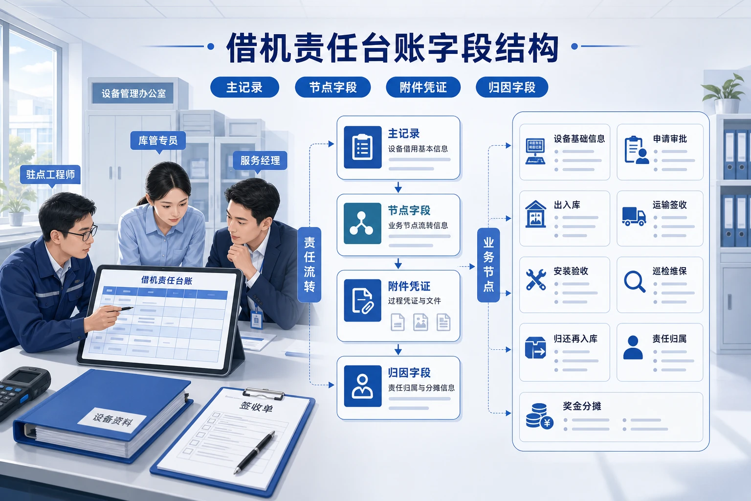 三甲医院备用机调用责任台账与服务归因模板