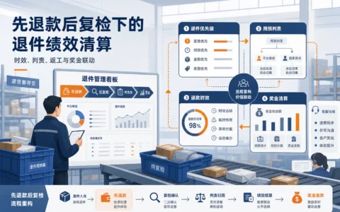 2026年先退款后复检下的退件班组绩效清算指南：退款时效、判责规则、夜班补贴与ROI优化