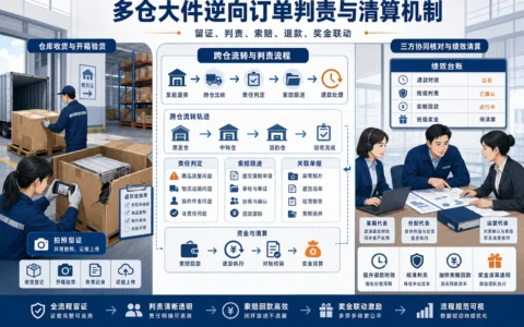 多仓大件逆向订单判责台账与退款时效清算机制解析（2026年版）