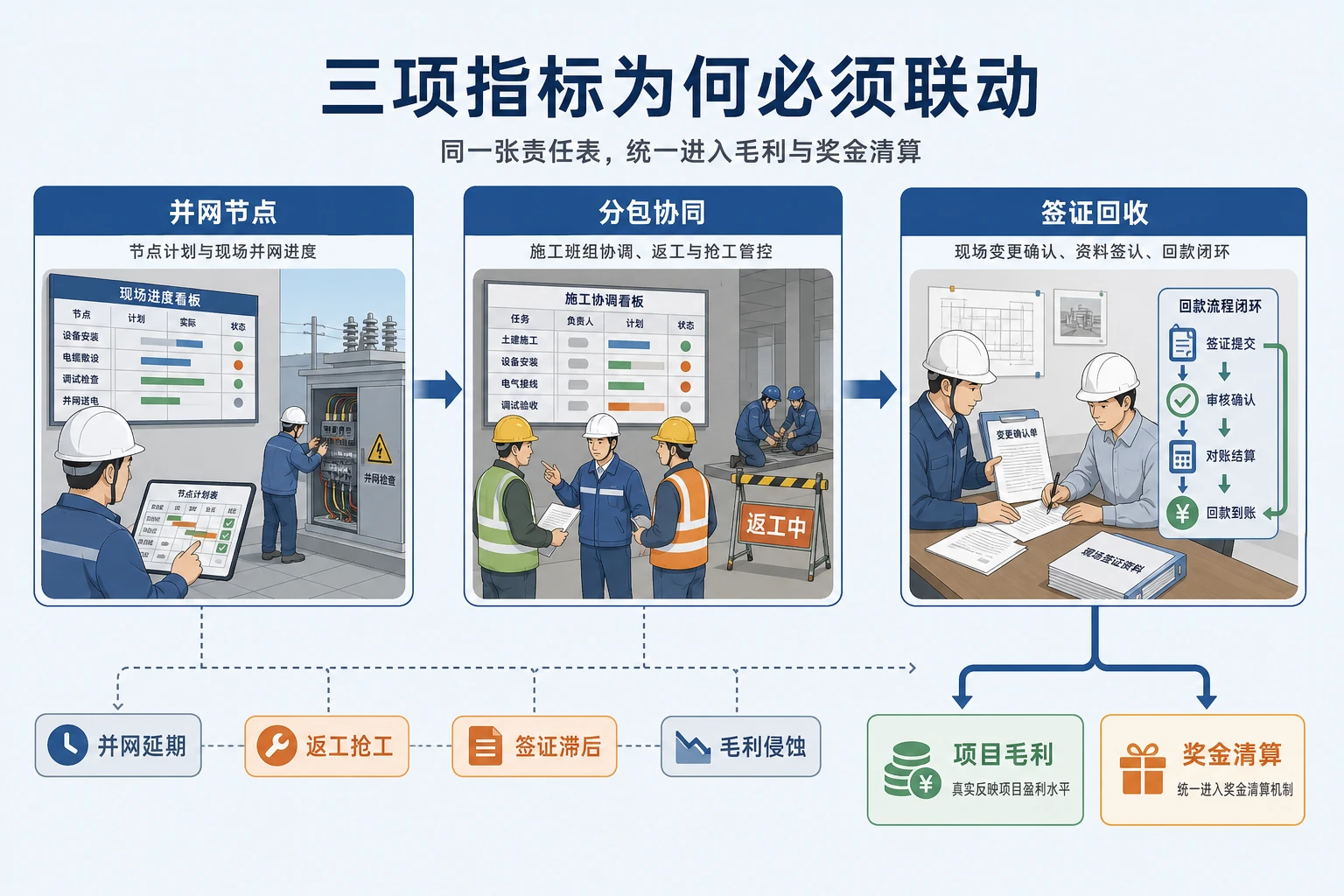 光伏EPC并网节点与奖金池联动设计实务（2026年版）