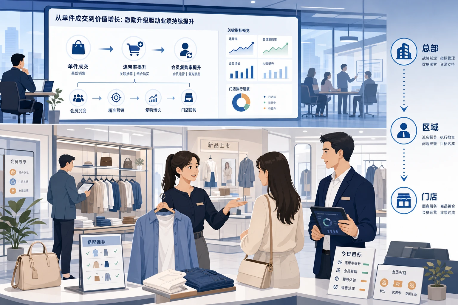 2026年连锁门店导购提成改造：连带率与复购驱动设计法