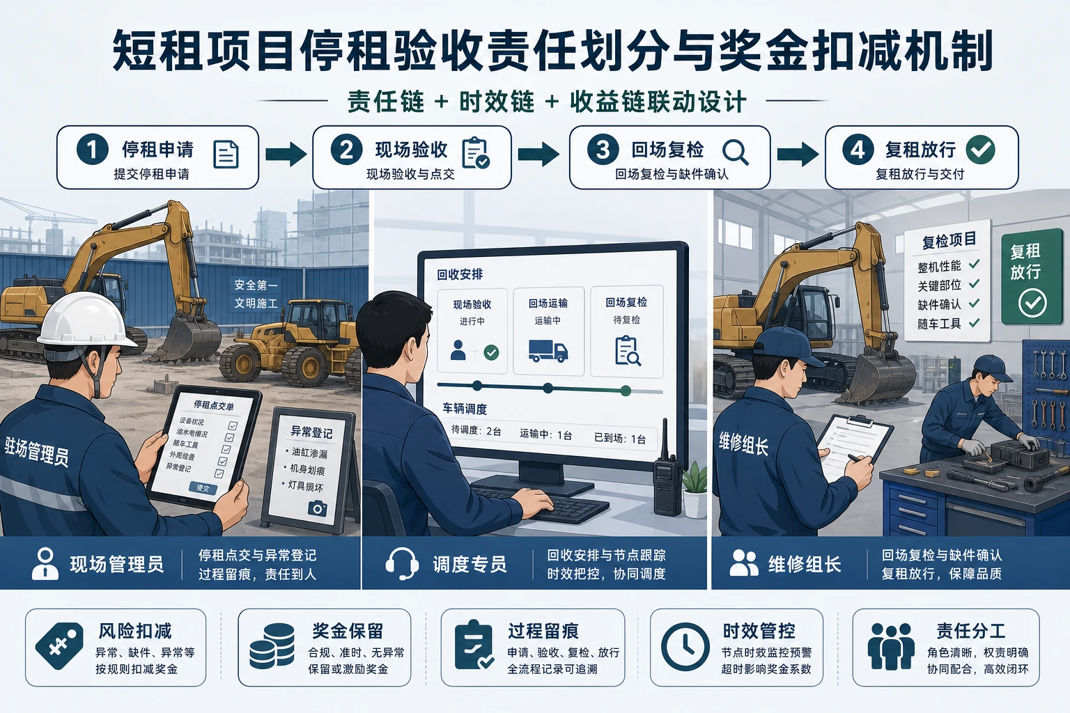 短租项目停租验收责任划分与奖金扣减机制设计(2026年版)