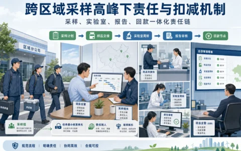 环保监测绩效怎么做：跨区域采样、实验室周转与回款联动的班组责任和奖金清算机制