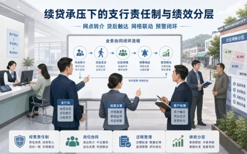 2026年农商行支行经营责任制怎么设计：贷后触达率、流失预警与绩效分层框架