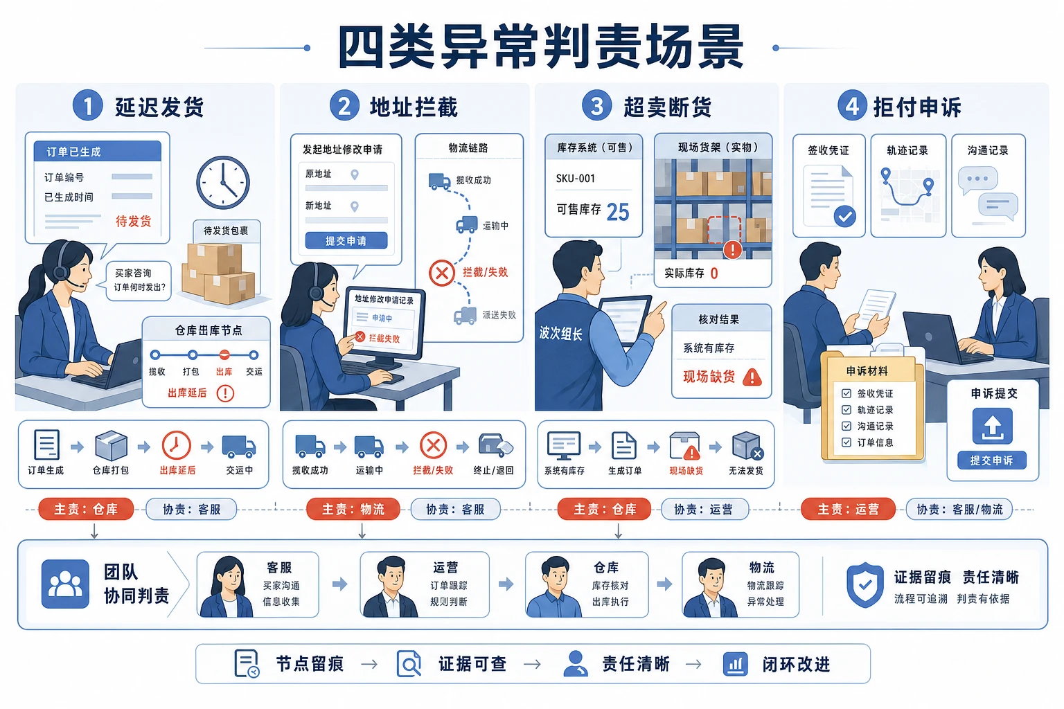跨境多平台履约下仓配客服判责与奖金清算机制(2026年版)
