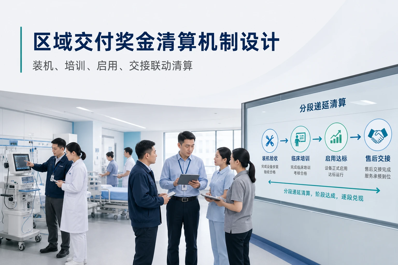 2026年集团医院集中上线下区域交付奖金清算机制设计