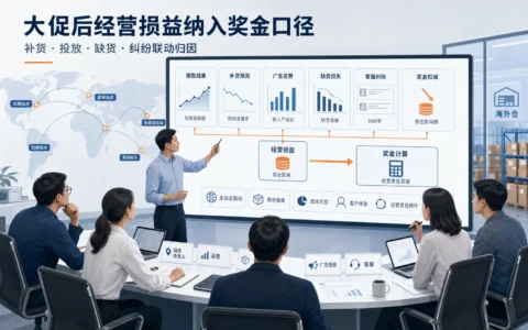 跨境电商绩效设计：大促后补货预测、广告超耗与客服纠纷如何纳入站点奖金（2026年版）