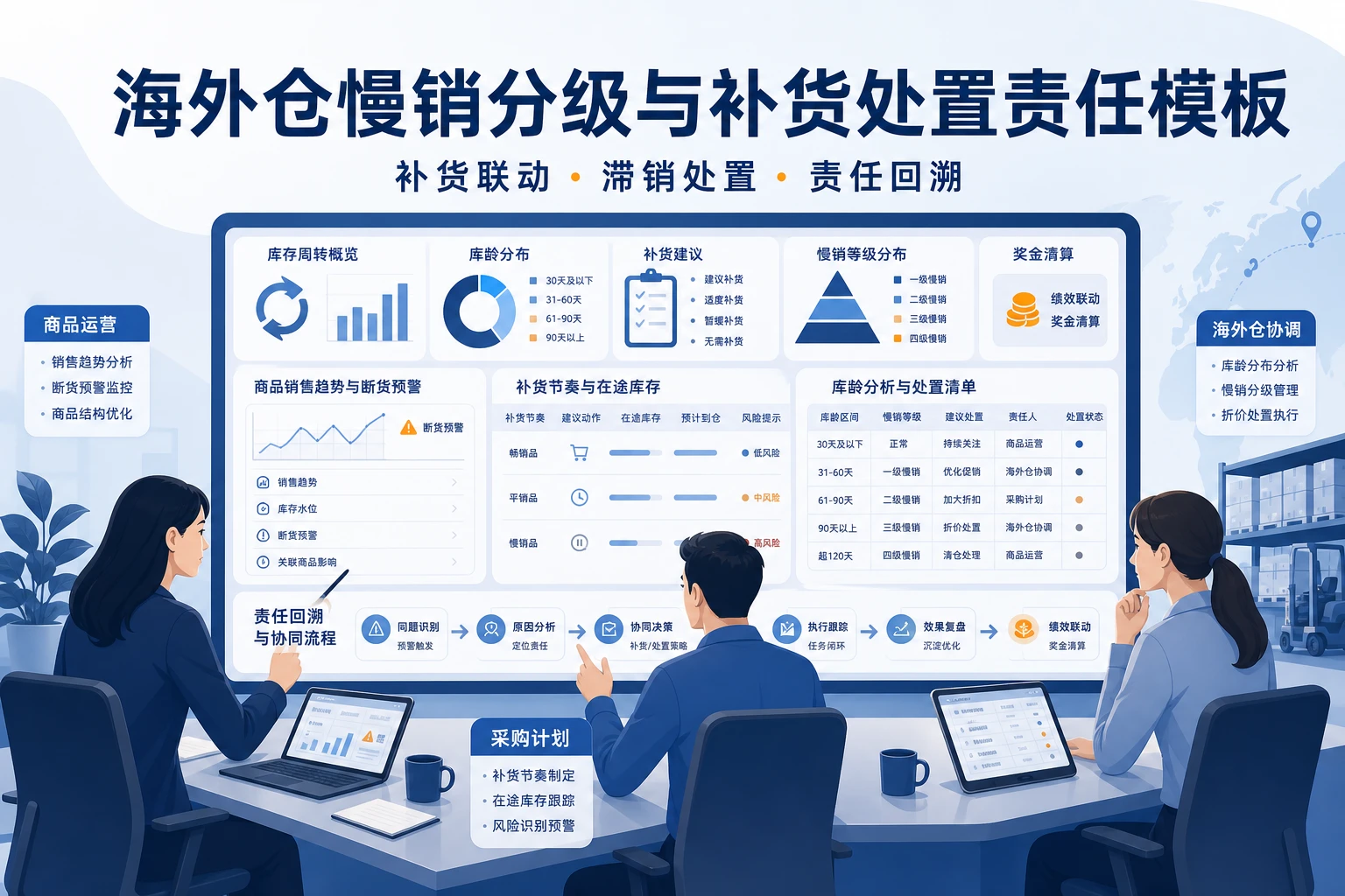 海外仓慢销分级与补货处置责任模板设计(2026年版)
