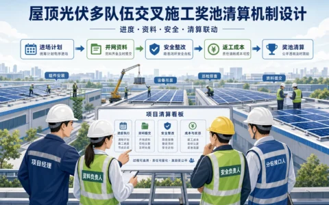光伏EPC项目奖池清算怎么做：并网资料、进场计划与安全整改联动机制解析