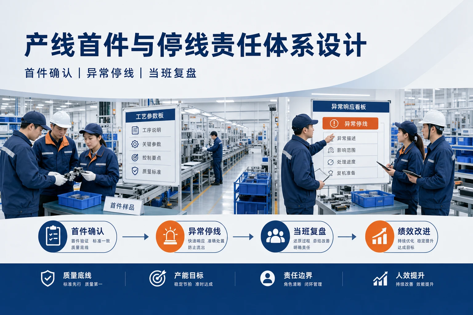 2026年新品切换加快后产线首件与停线责任体系设计