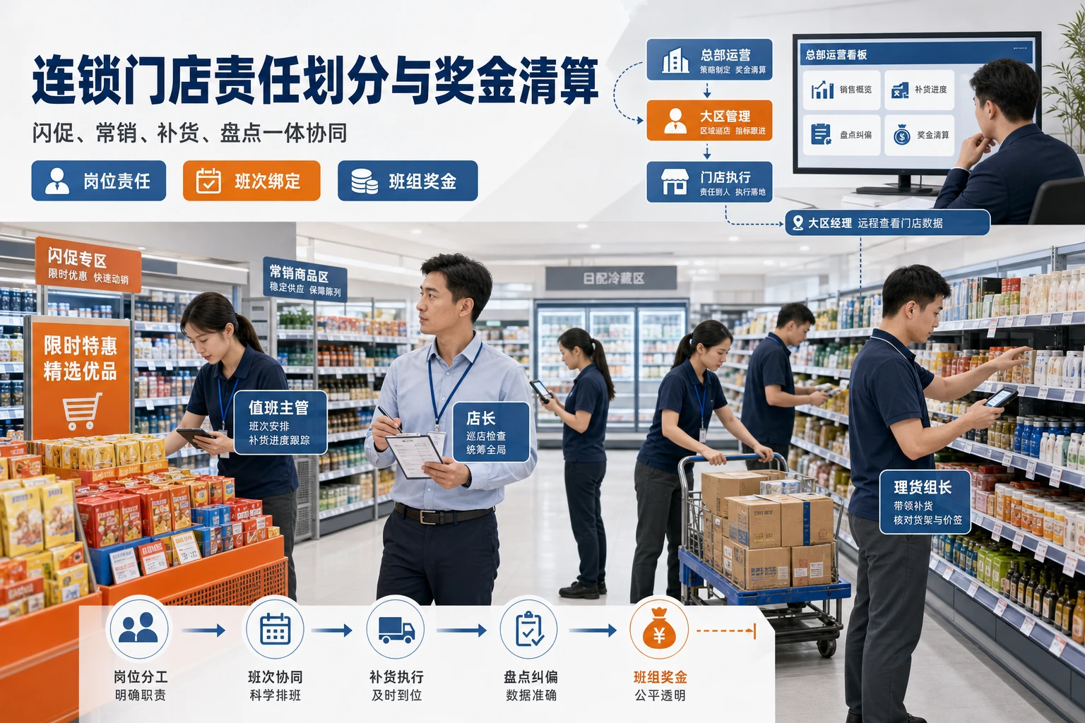 周末闪促并行常销时连锁门店责任划分与奖金清算设计(2026年版)