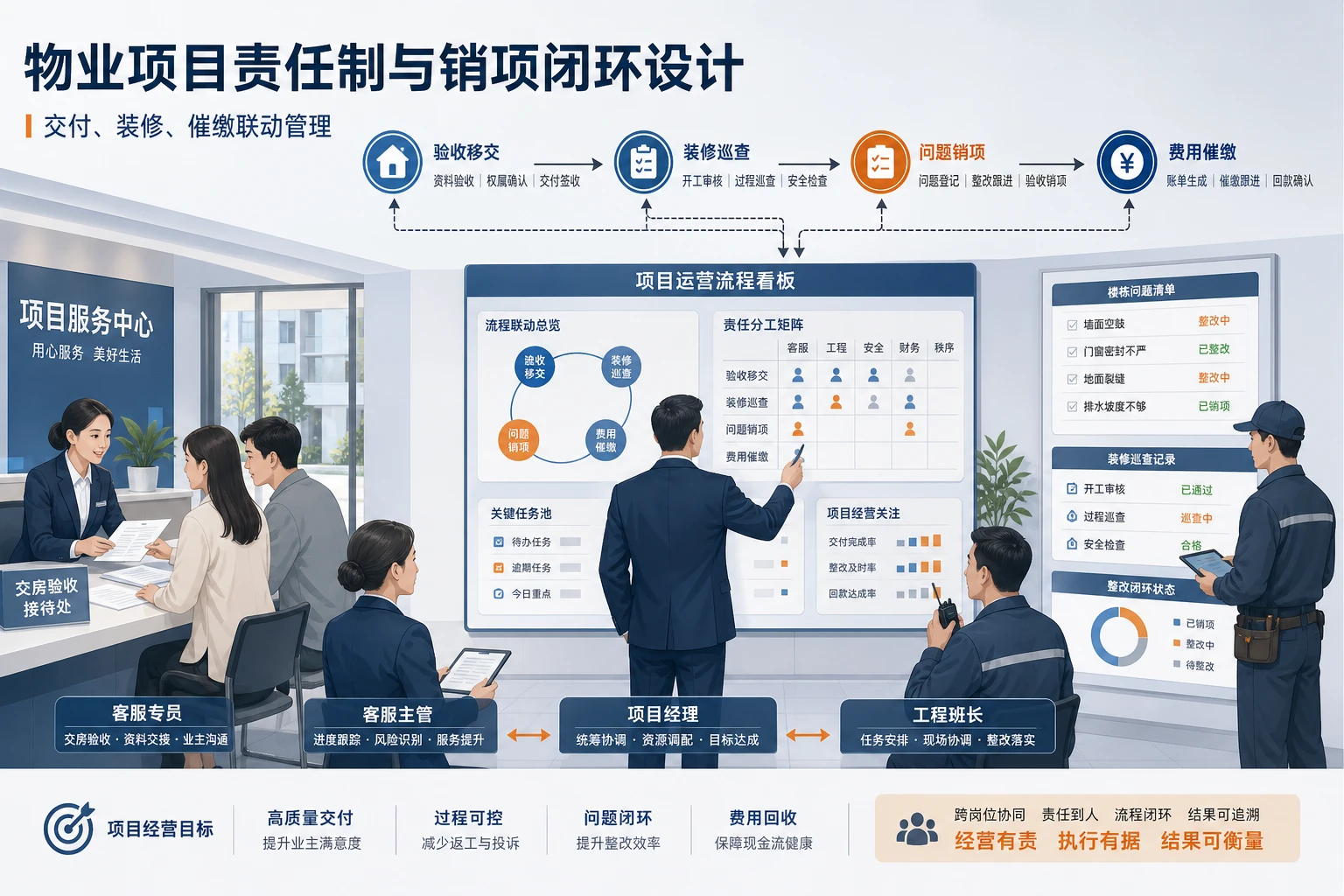 集中交房叠加常态运营下物业项目责任制与销项闭环设计（2026年版）