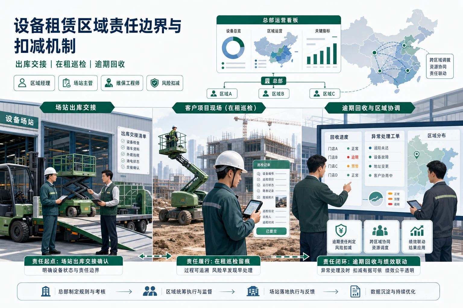 2026年跨项目调拨常态化下设备租赁区域责任边界与扣减机制
