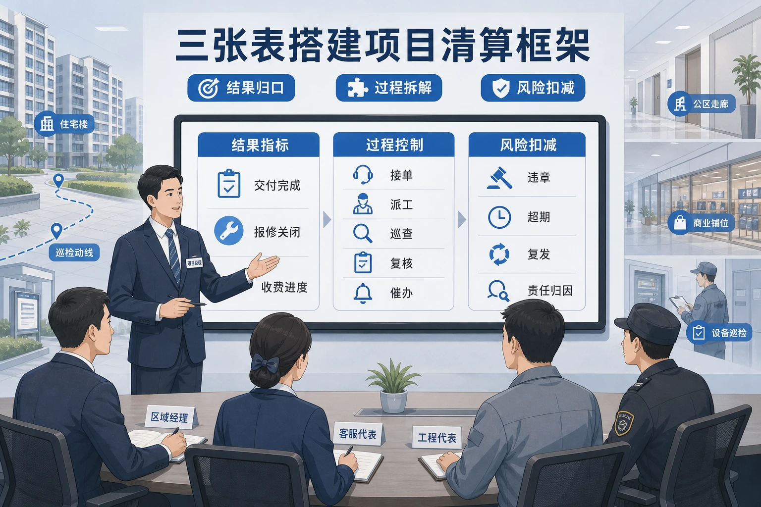 2026年商业住宅混合项目经理清算口径与扣减机制设计
