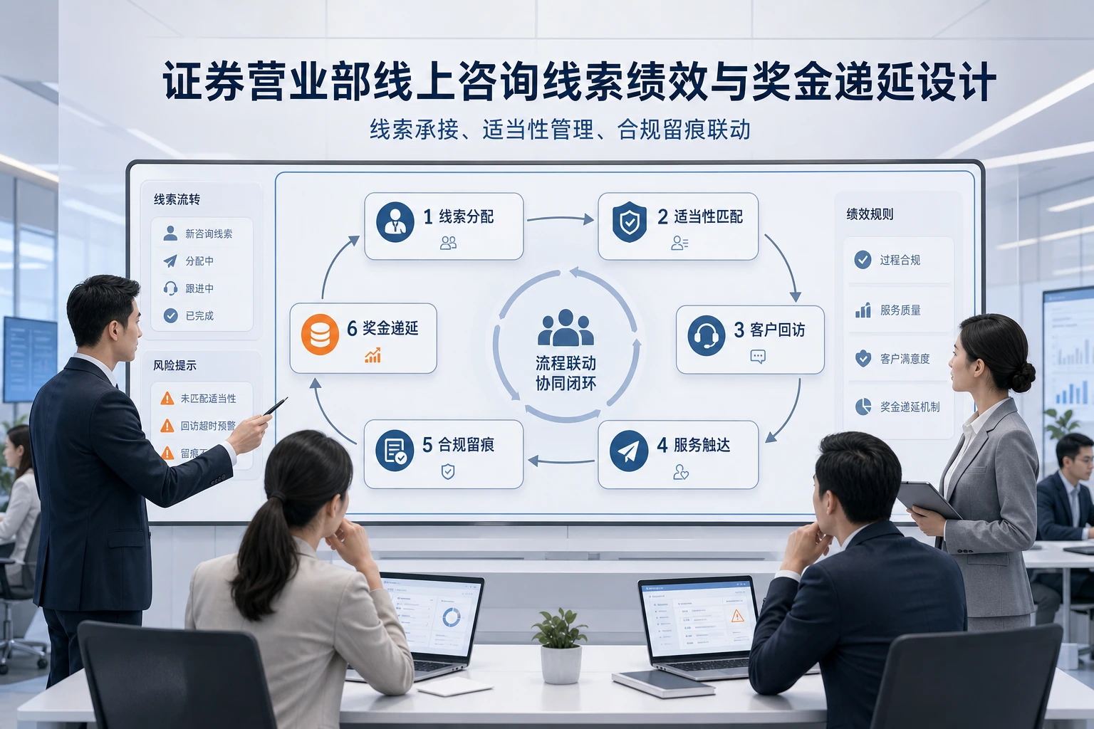 证券营业部线上咨询线索绩效与奖金递延设计（2026年版）
