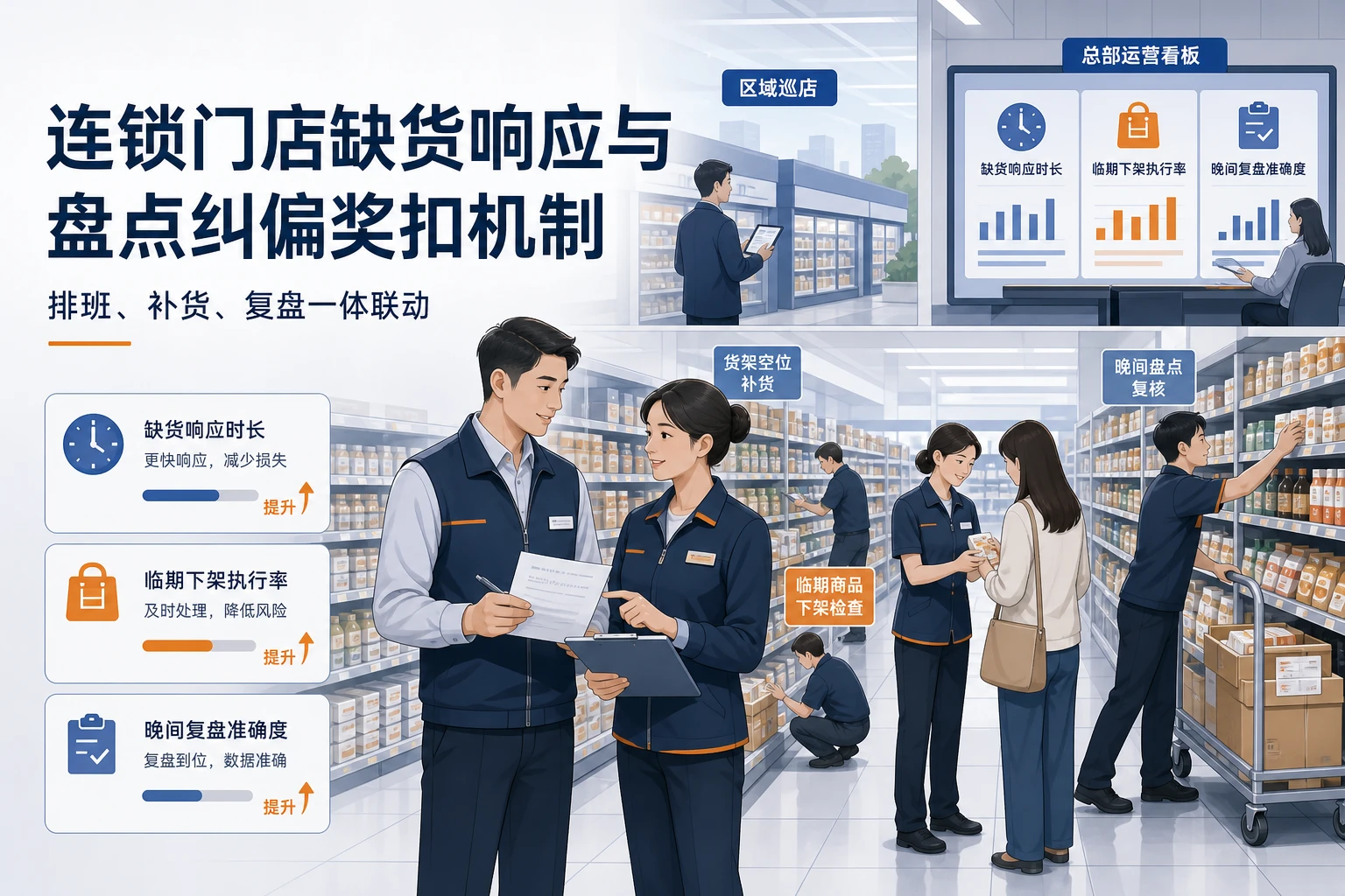连锁门店缺货响应与盘点纠偏奖扣机制设计(2026年版)