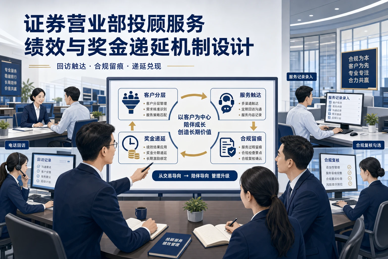 证券营业部投顾服务绩效与奖金递延机制设计（2026年版）
