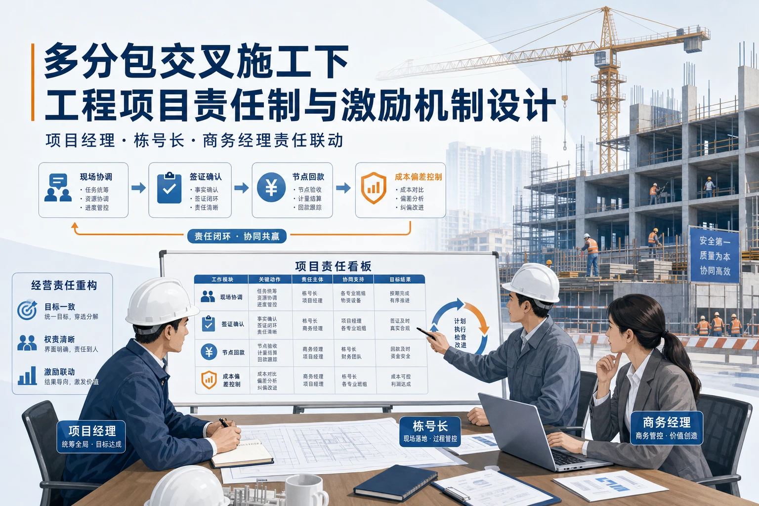 多分包交叉施工下工程项目责任制与激励机制设计（2026年版）