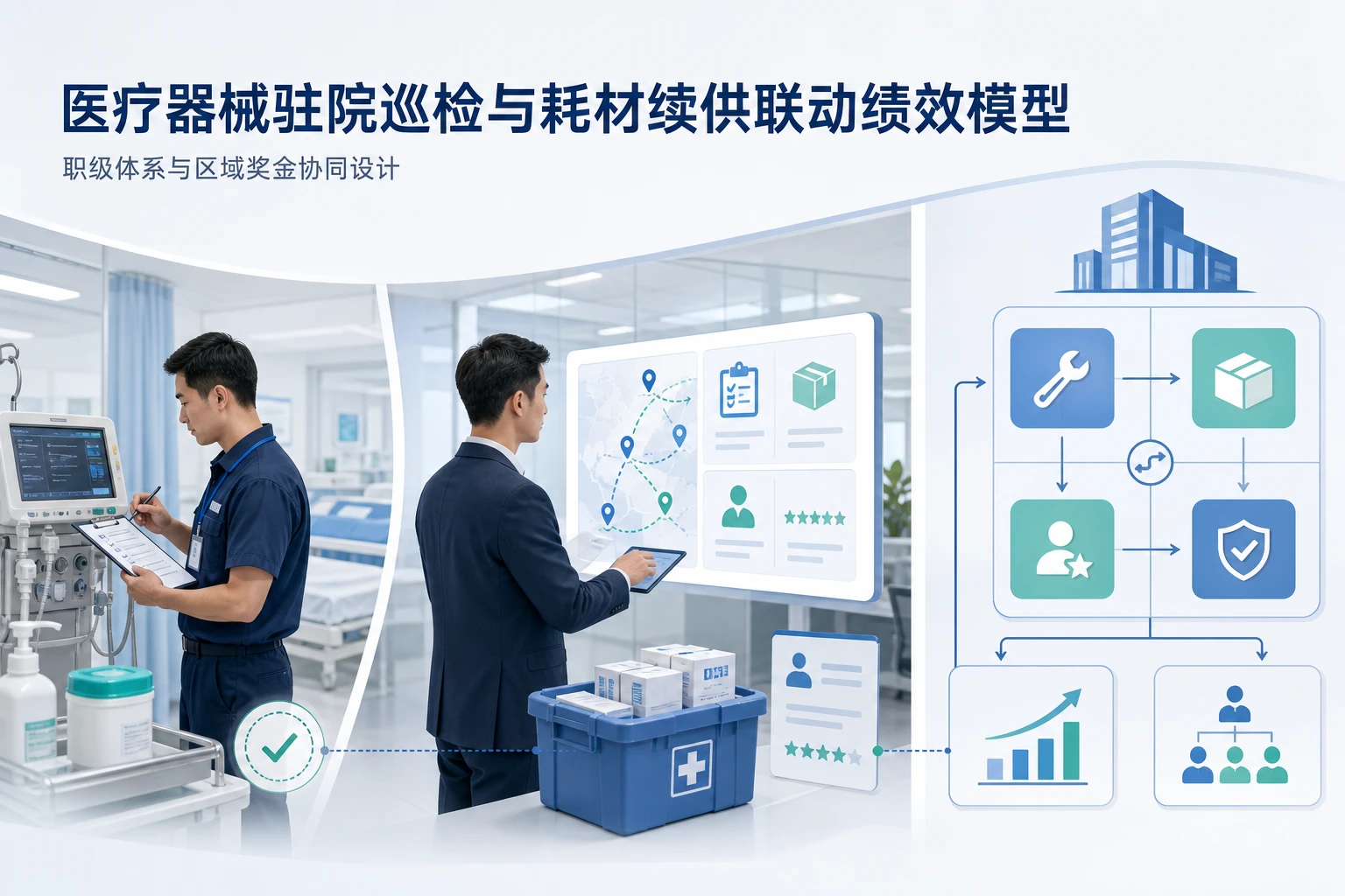 医疗器械驻院巡检与耗材续供联动绩效模型设计（2026年版）