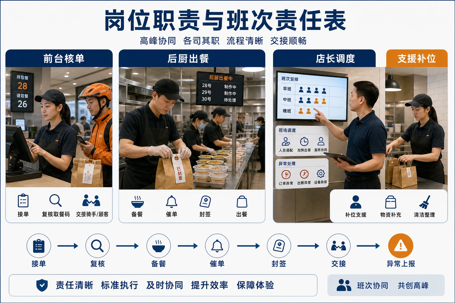 2026年连锁餐饮外卖自提高峰下门店奖金分摊与排班联动设计