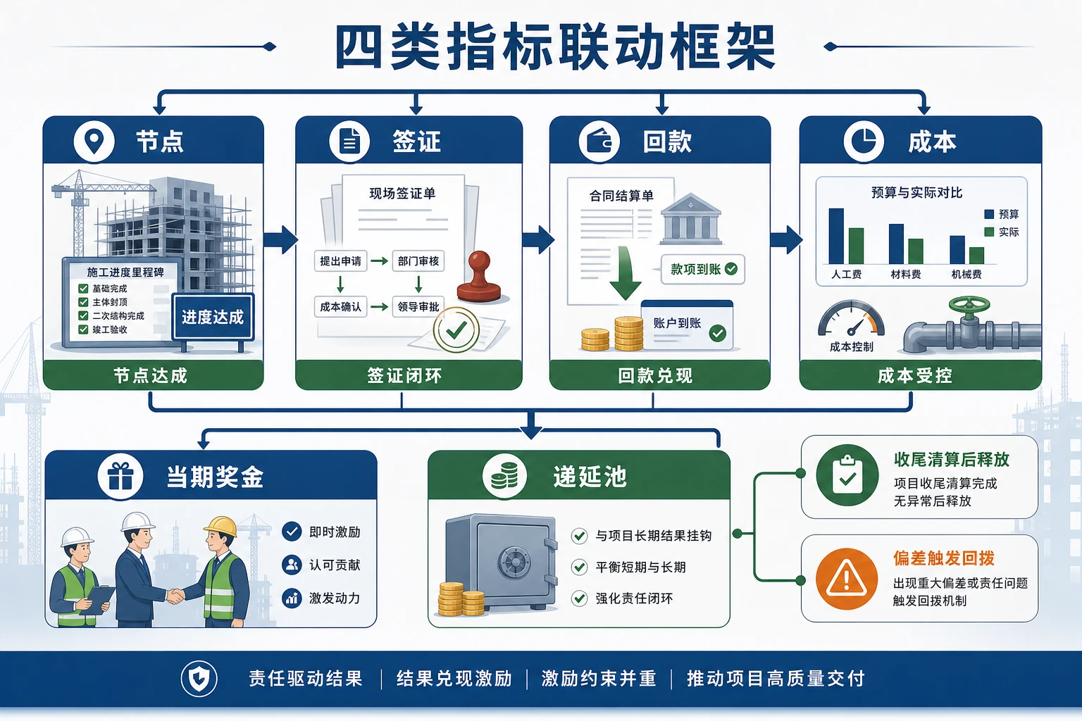 节点验收、签证回款与项目经理奖金递延机制设计（2026年版）