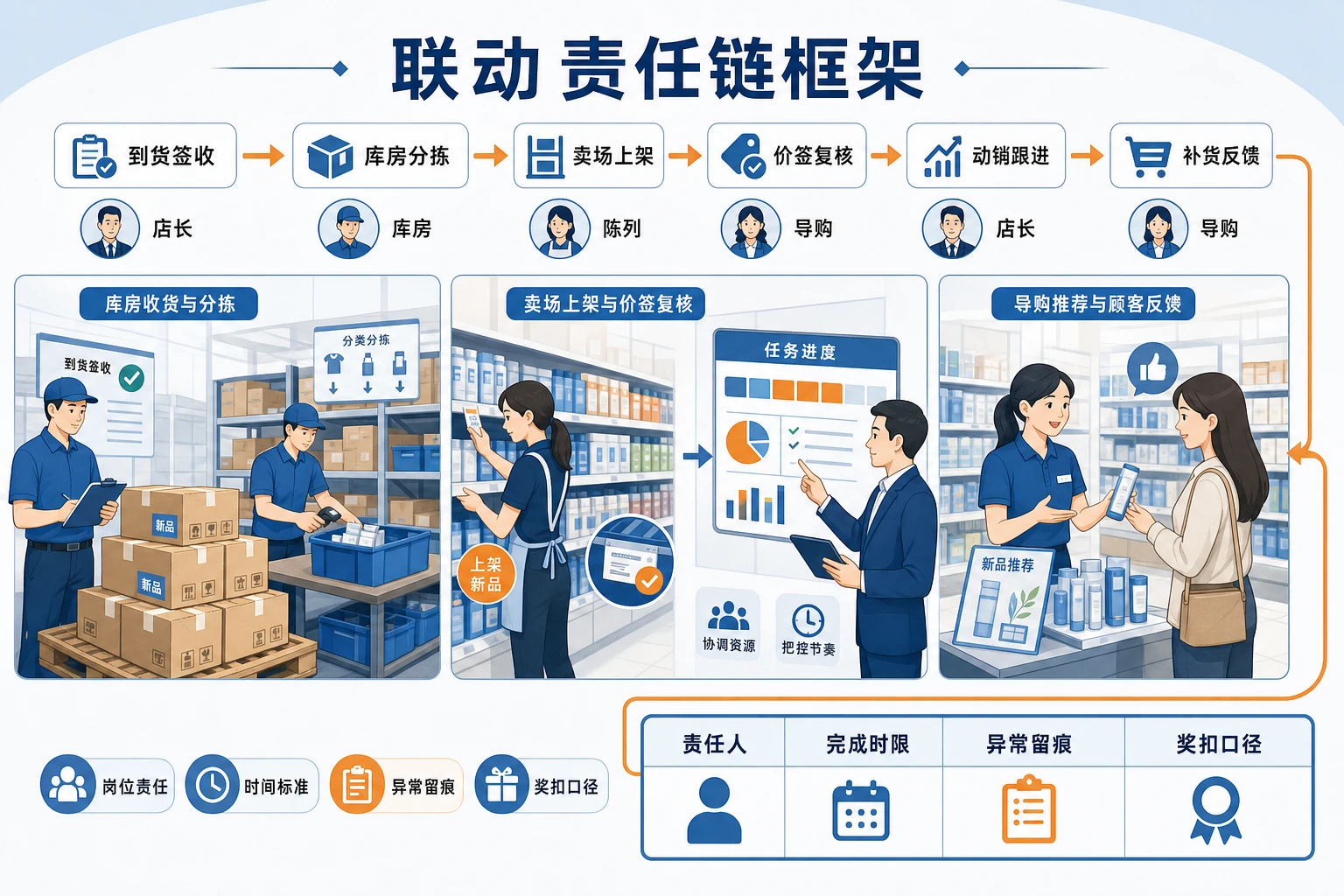 连锁门店新品上架联动排班与奖扣机制设计（2026年版）