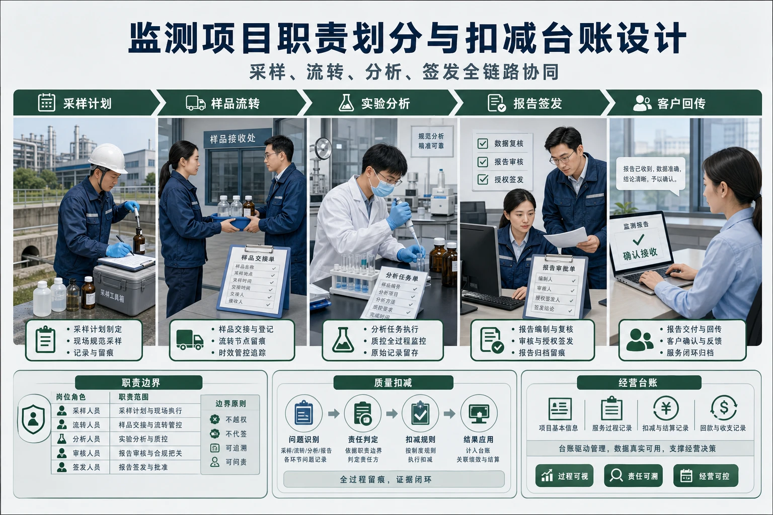 2026年运维与专项并行下监测项目职责划分与扣减台账设计