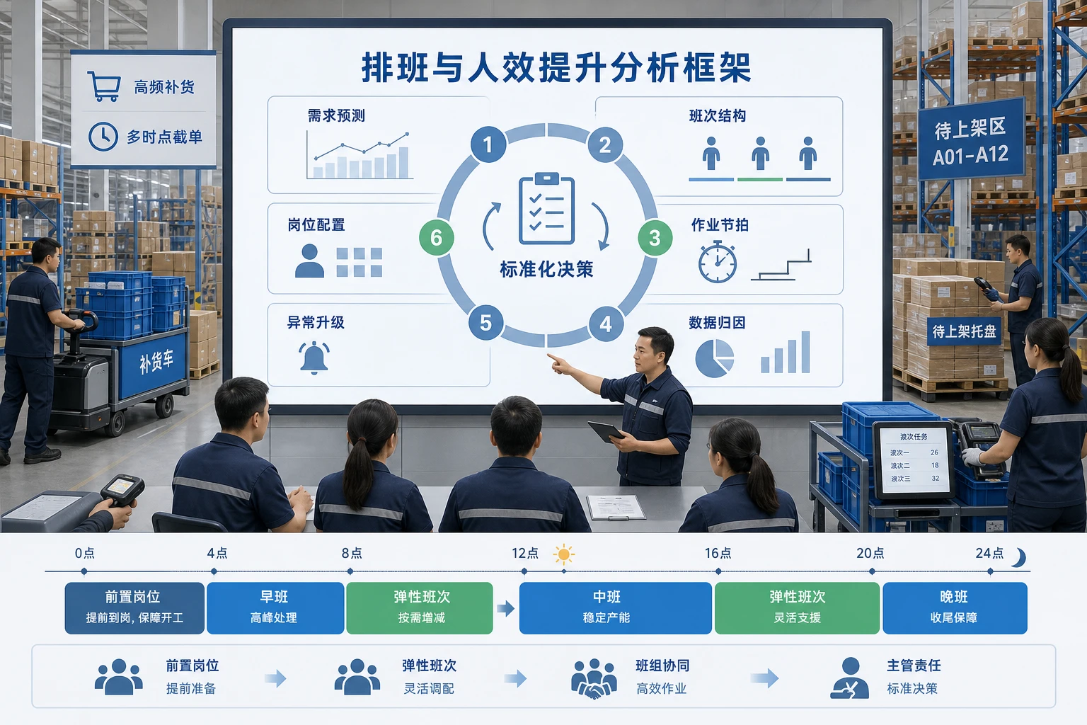 2026年补货碎片化下海外仓排班与人效考核重构