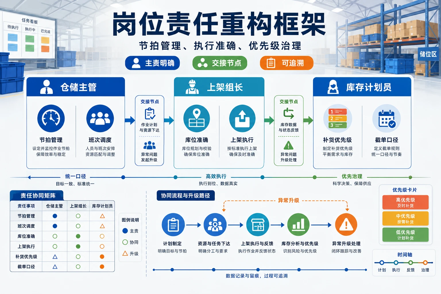 海外仓岗位职责划分与排班绩效选型指南