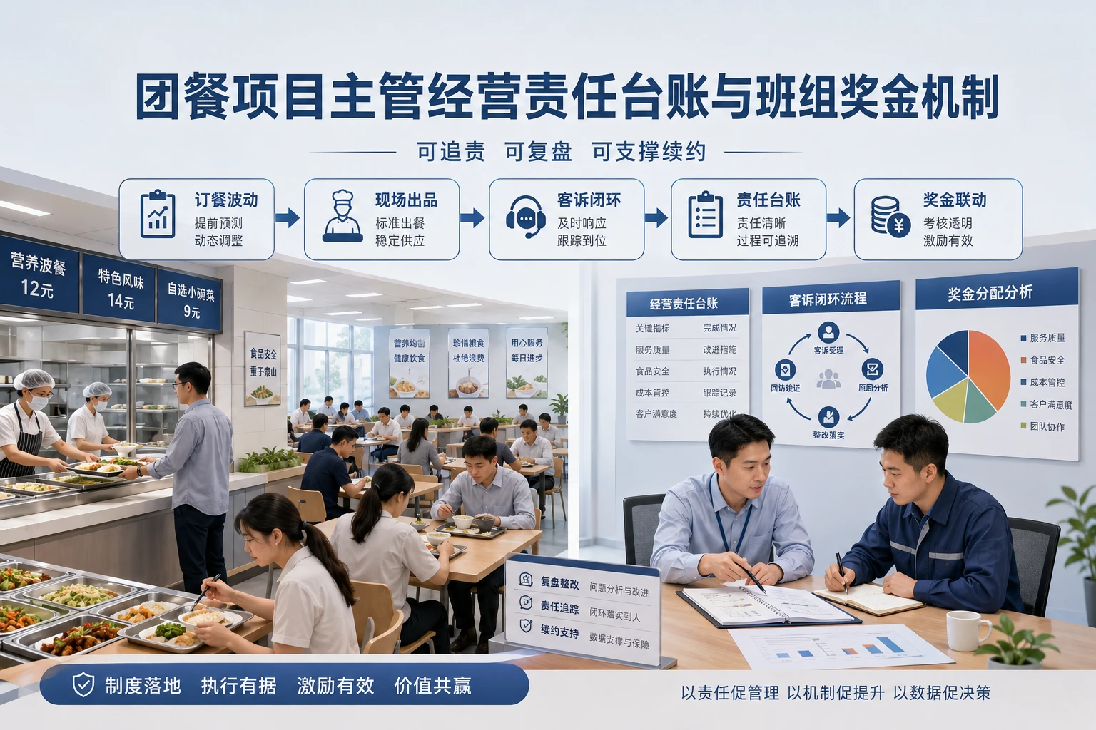 团餐项目主管经营责任台账与班组奖金机制设计（2026年版）