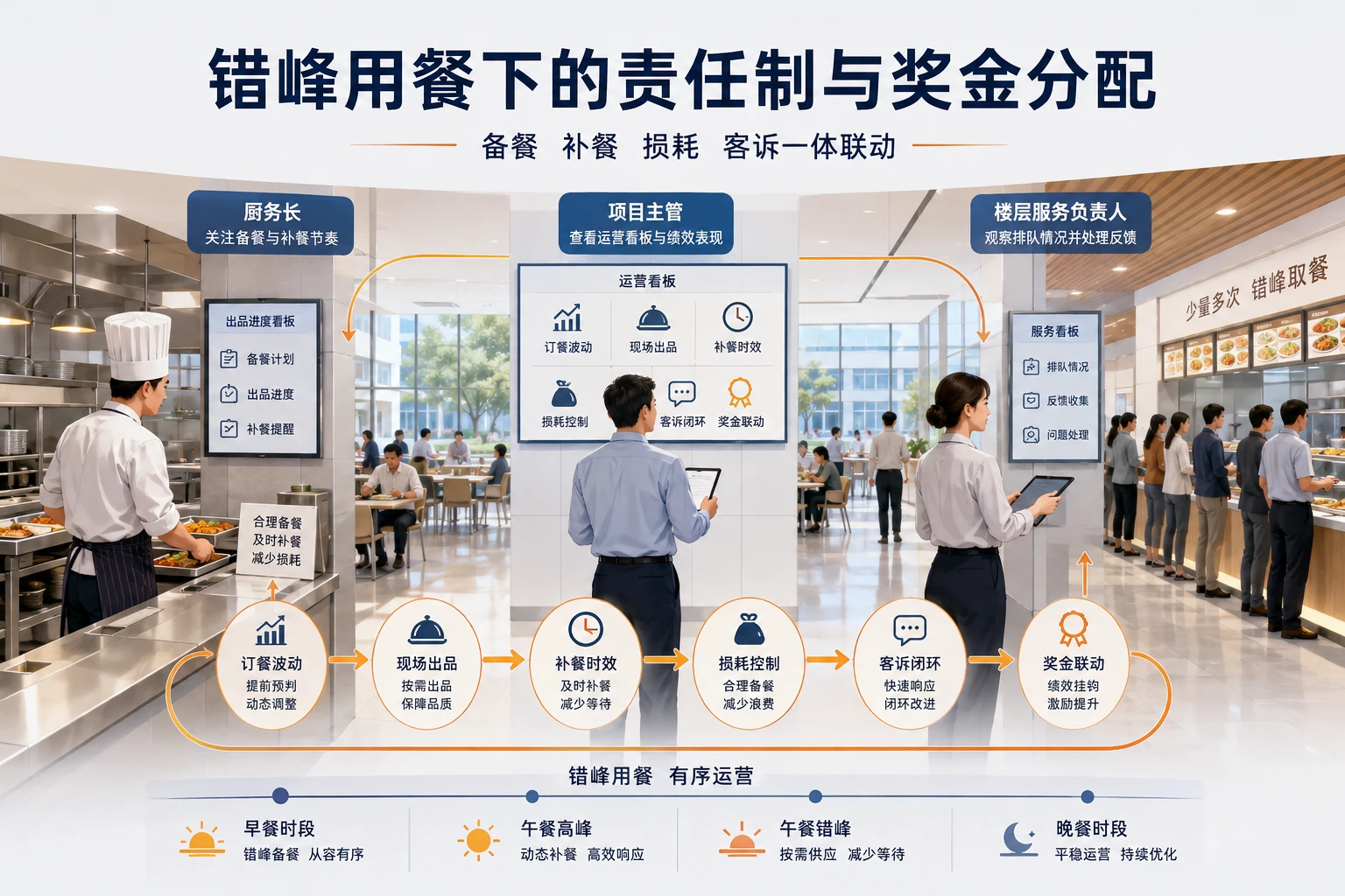 2026年错峰用餐加剧下团餐项目责任制与奖金分配设计