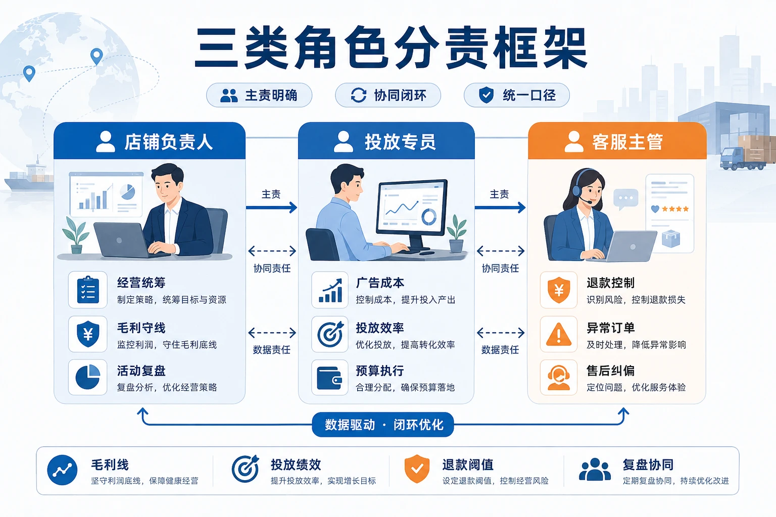 2026年广告成本波动下跨境店铺经营责任制与分账模型
