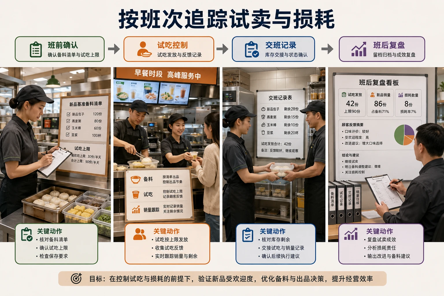 连锁门店早餐档试卖备料与报损奖扣机制设计(2026年版)