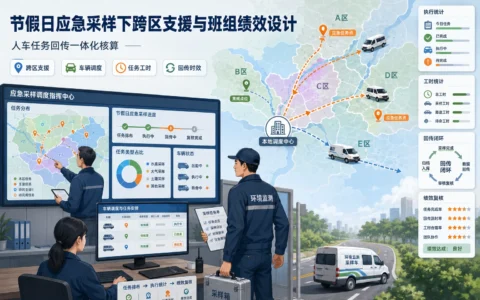节假日应急采样绩效怎么设计：跨区支援、车辆调度与回传时效考核指南（2026年版）