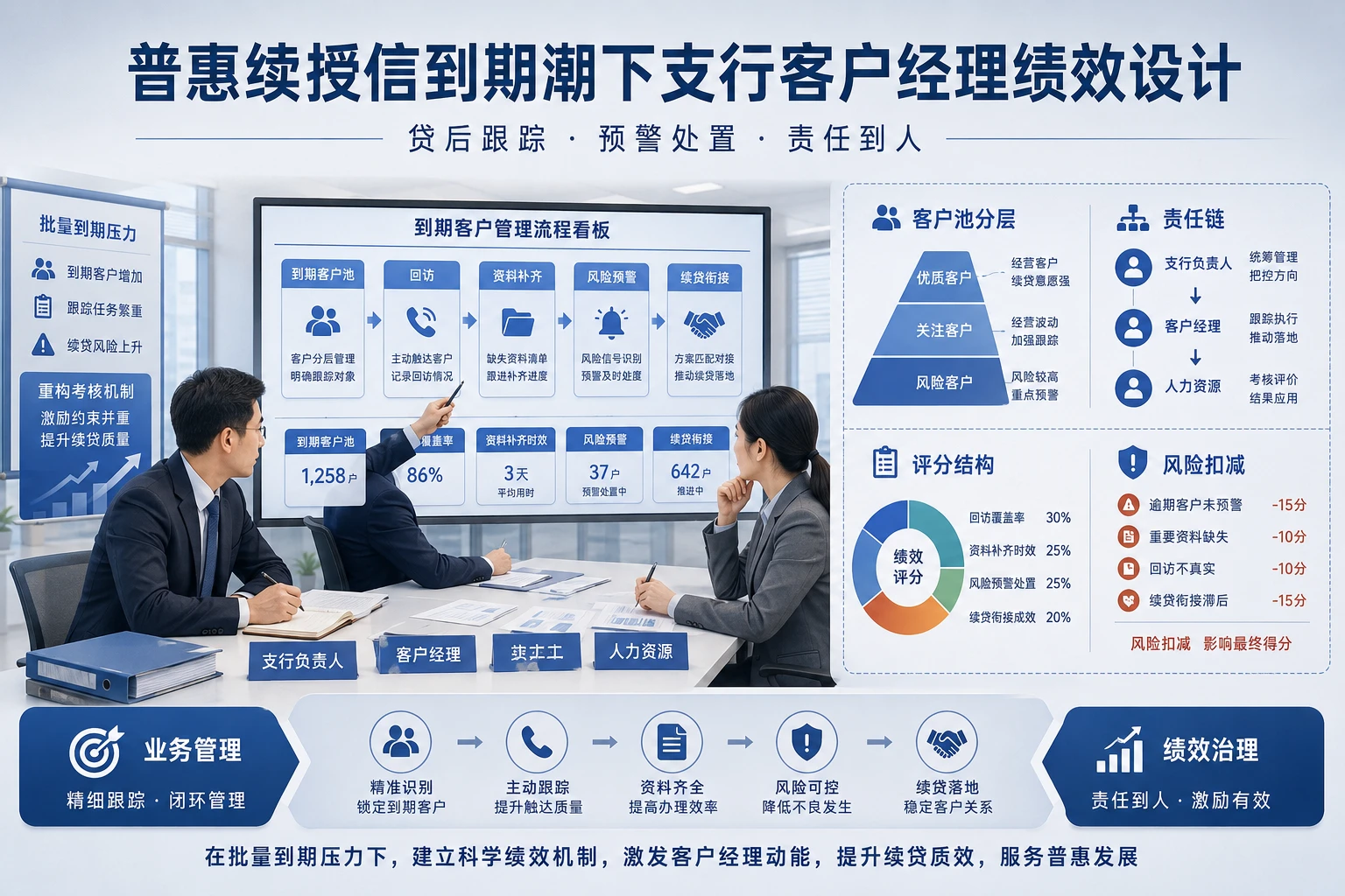 2026年普惠续授信到期潮下支行客户经理绩效设计
