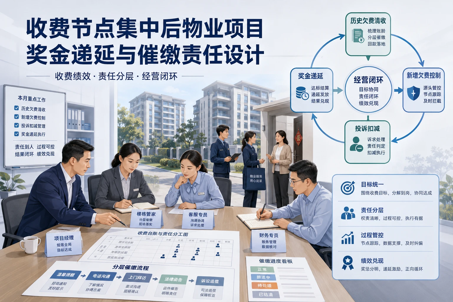 2026年收费节点集中后物业项目奖金递延与催缴责任设计