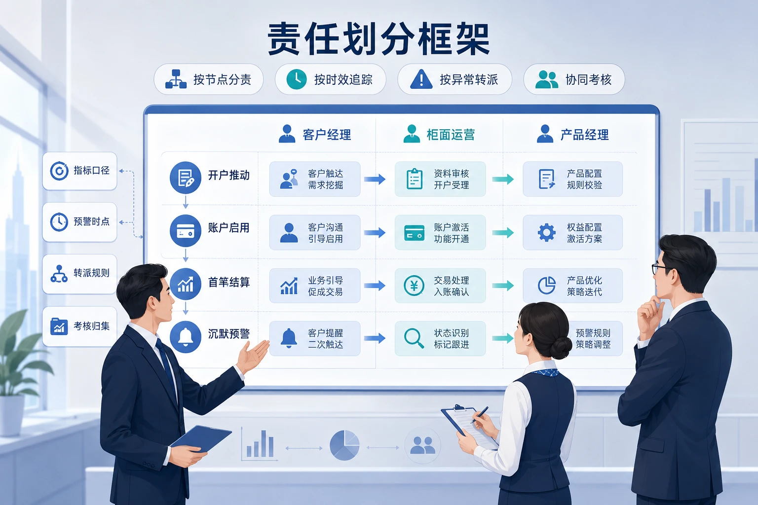 2026年城商行对公新户激活责任制与沉默预警协同框架