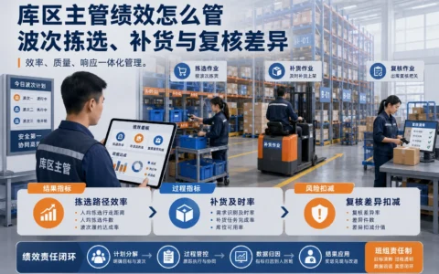 2026年库区主管绩效如何纳入波次拣选、补货及时率与复核差异