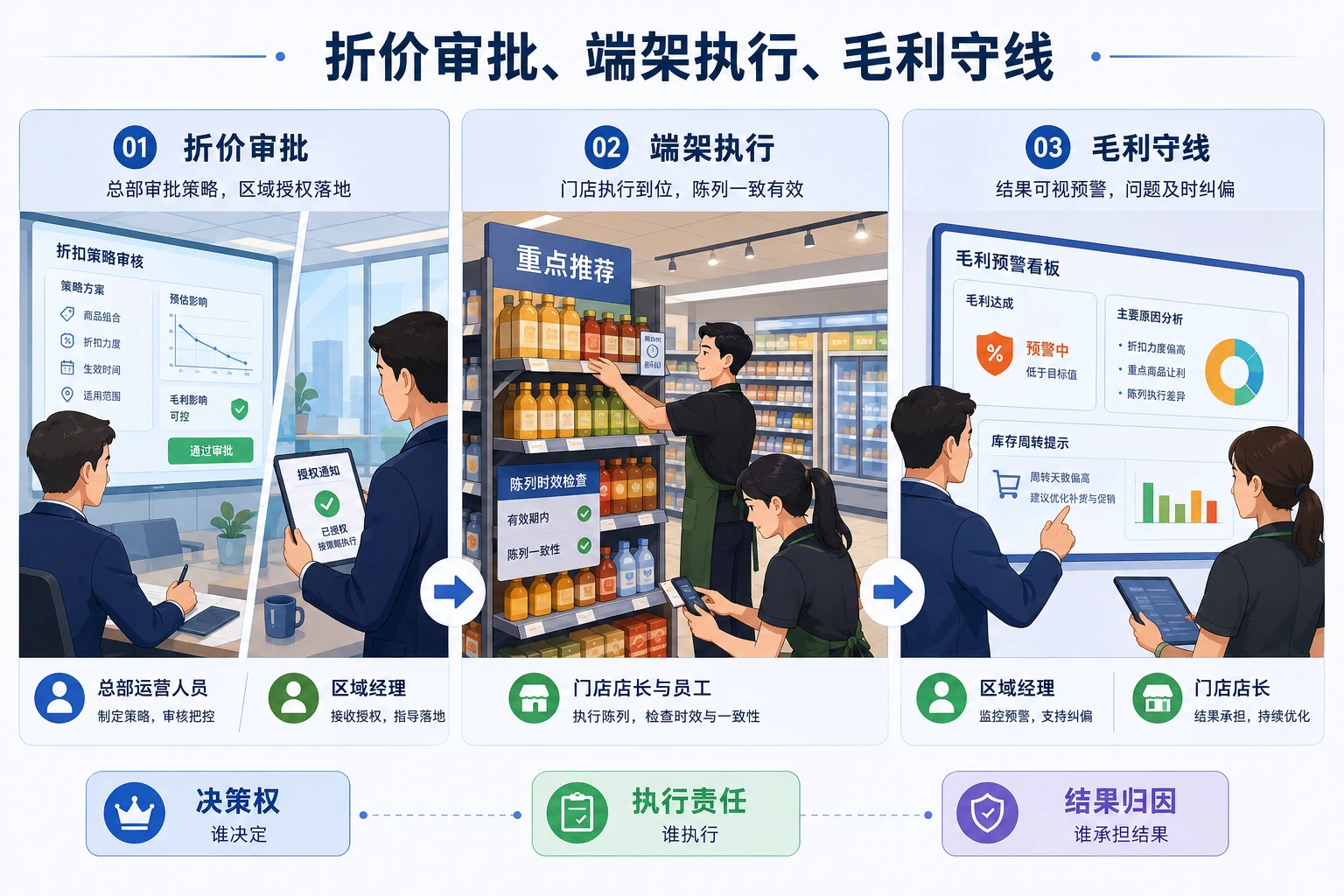 2026年连锁门店季末清货责任制与毛利守线框架设计