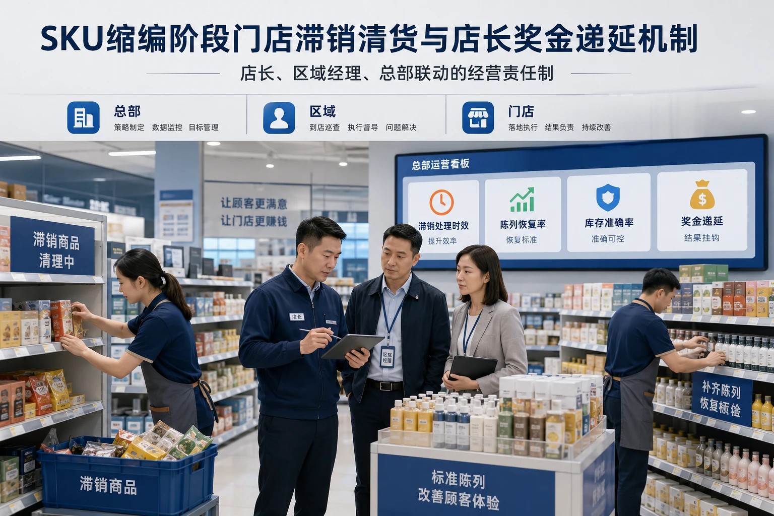 SKU缩编阶段门店滞销清货与店长奖金递延机制设计（2026年版）
