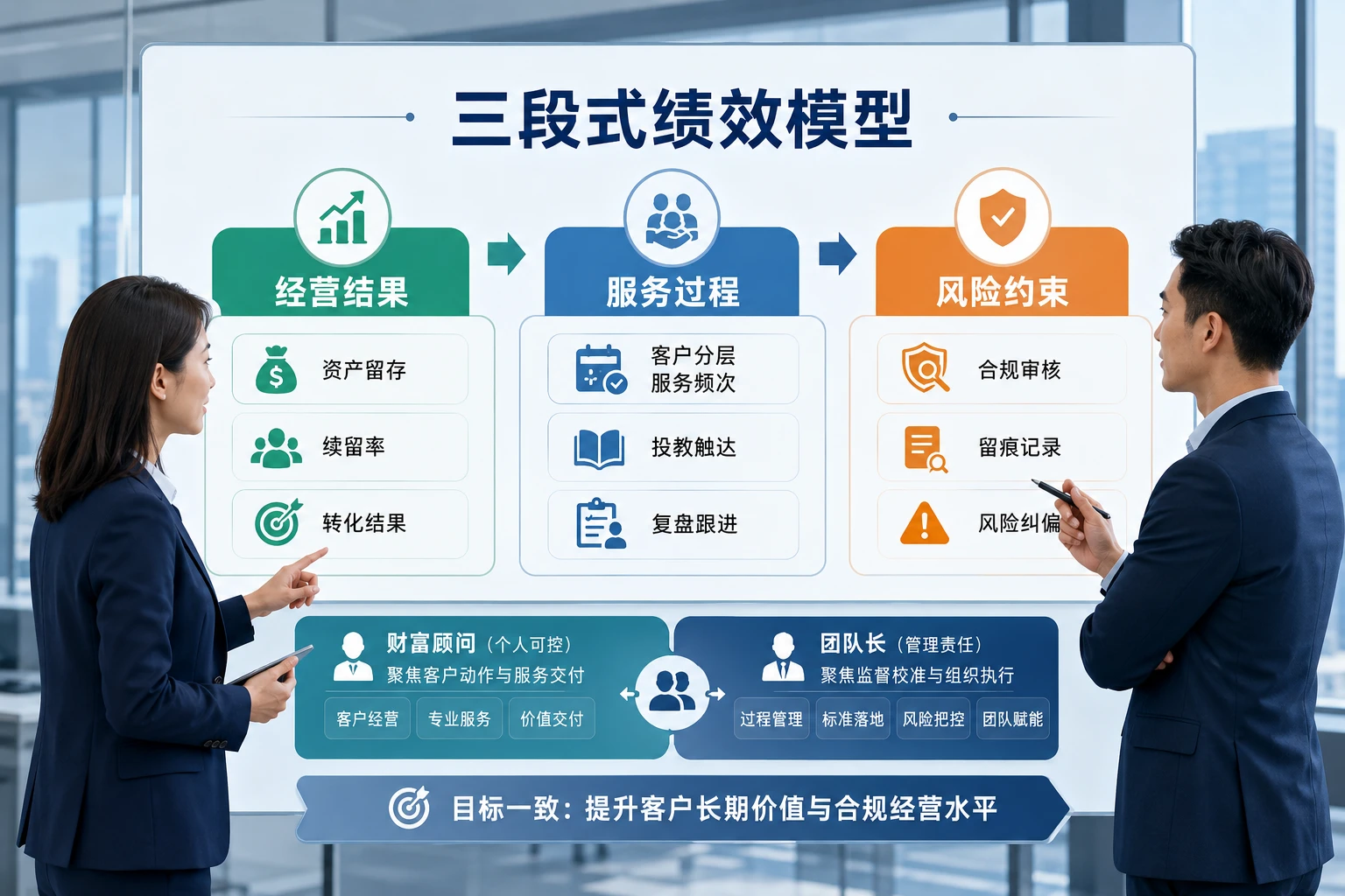 客户分层经营下顾问绩效与团队长职级体系设计
