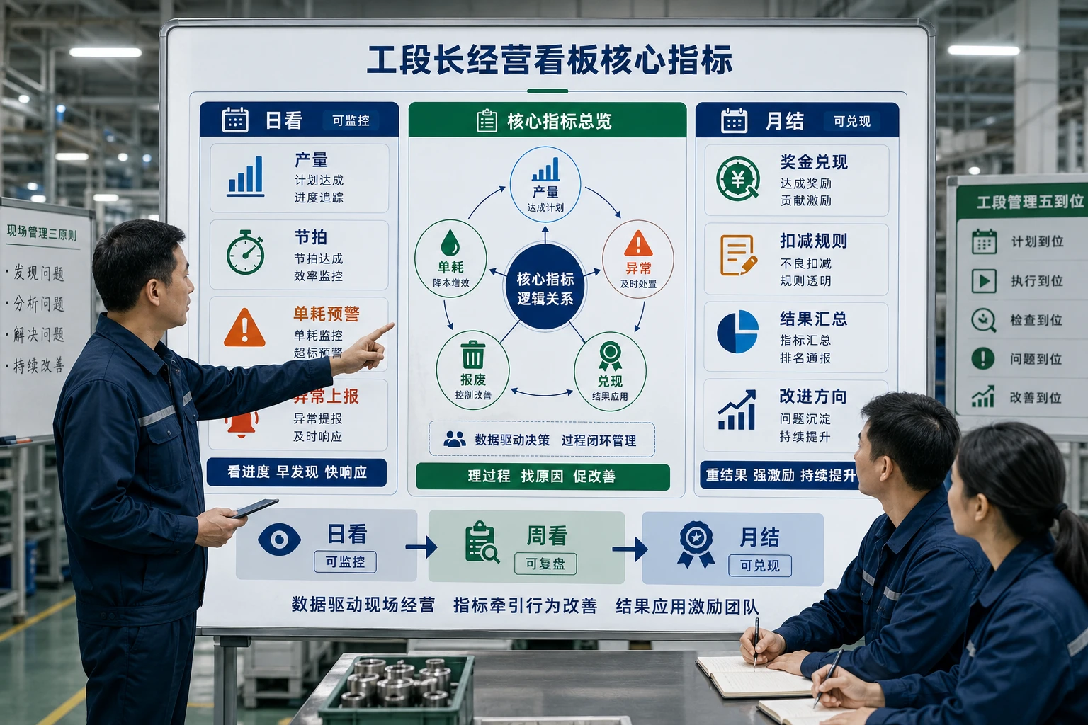 2026年能耗承压下工段长经营看板与班组奖金联动设计