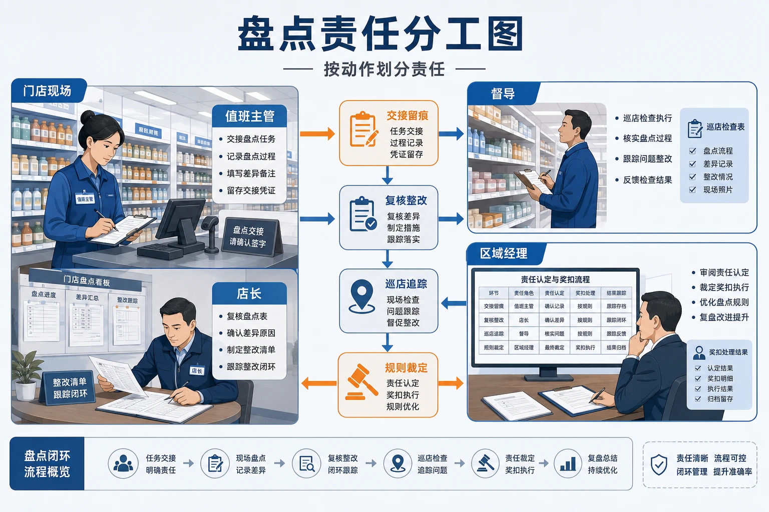 2026年连锁门店盘亏归因与奖金扣减闭环设计