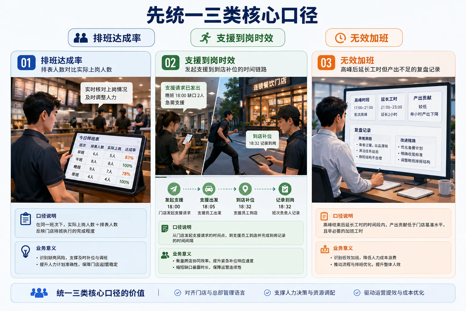 连锁门店跨店支援与排班成本奖扣机制设计